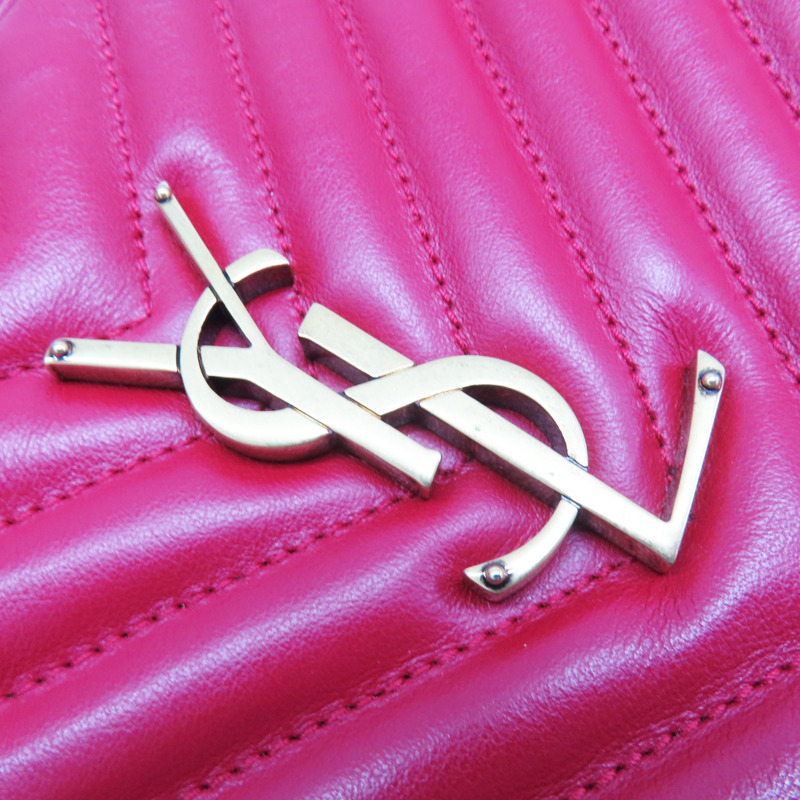 紅色 牛皮 肩背包【SAINT LAURENT YSL 聖羅蘭】 520534-14