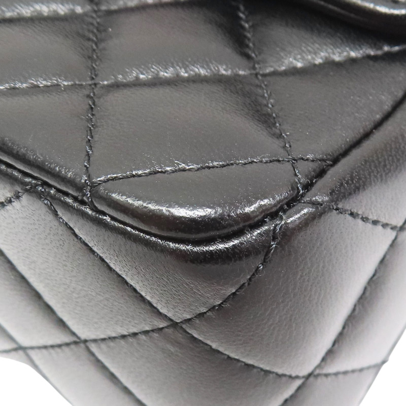 黑色 牛皮 手把 鏈帶 肩背包【CHANEL 香奈兒】 AS5243-9