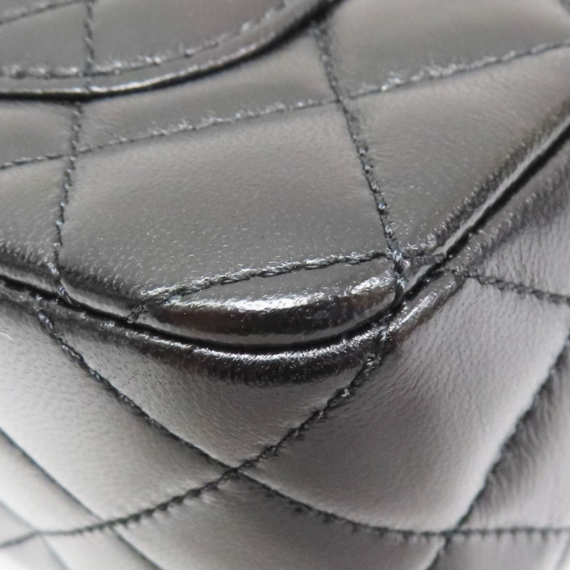 黑色 牛皮 手把 鏈帶 肩背包【CHANEL 香奈兒】 AS5243-11