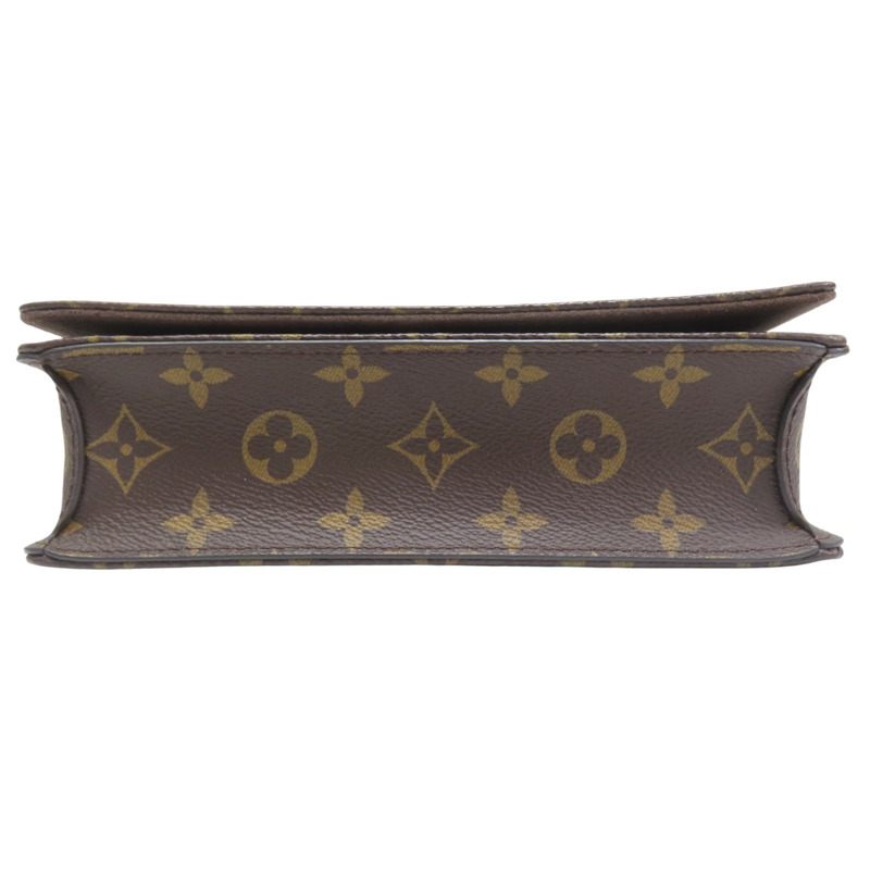 棕色 原花 帆布 WOC Lily 肩背包【LOUIS VUITTON LV 路易威登】 M82509-3