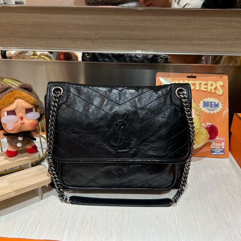Ysl Niki Saint Laurent Niki medium So Black-3