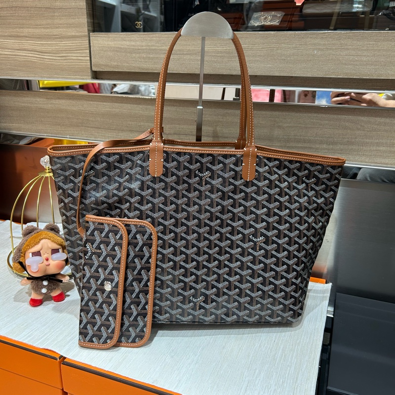 Goyard Saint Louis Tote Tan-0