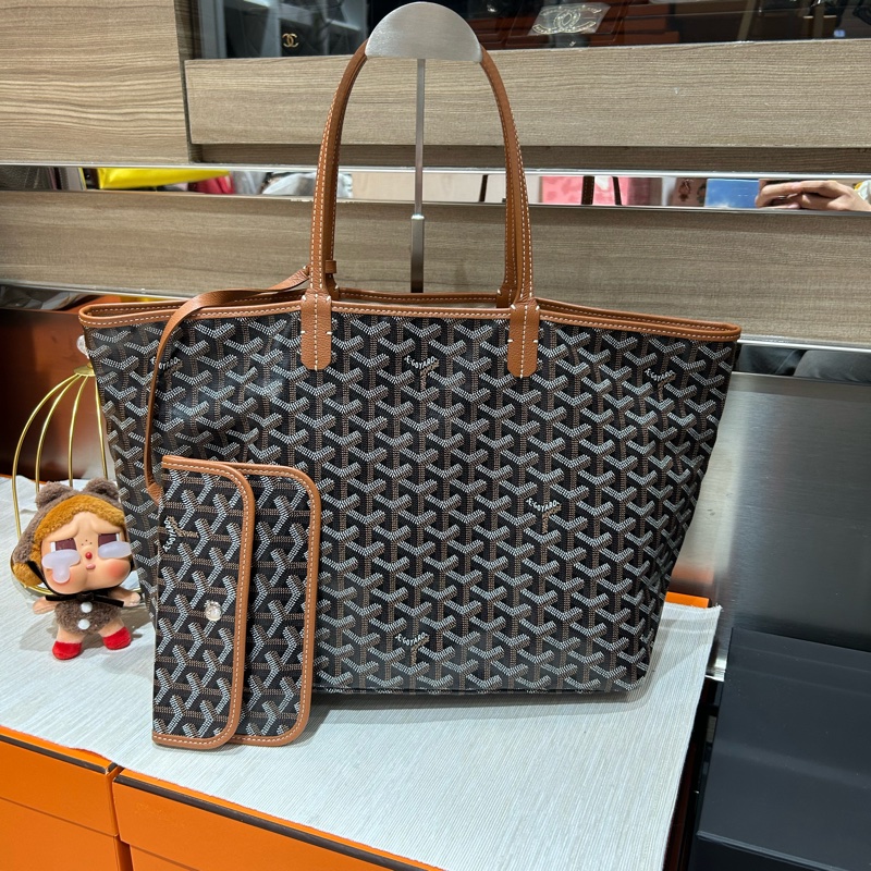 Goyard Saint Louis Tote Tan-6