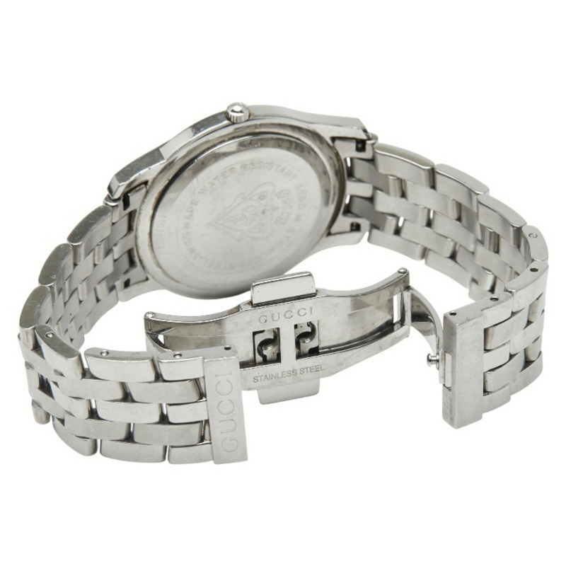 Gucci Sherry 系列 G-Class 男士腕錶,5500 公尺防水石英機芯,灰色錶盤,不鏽鋼錶殼,GUCCI-2