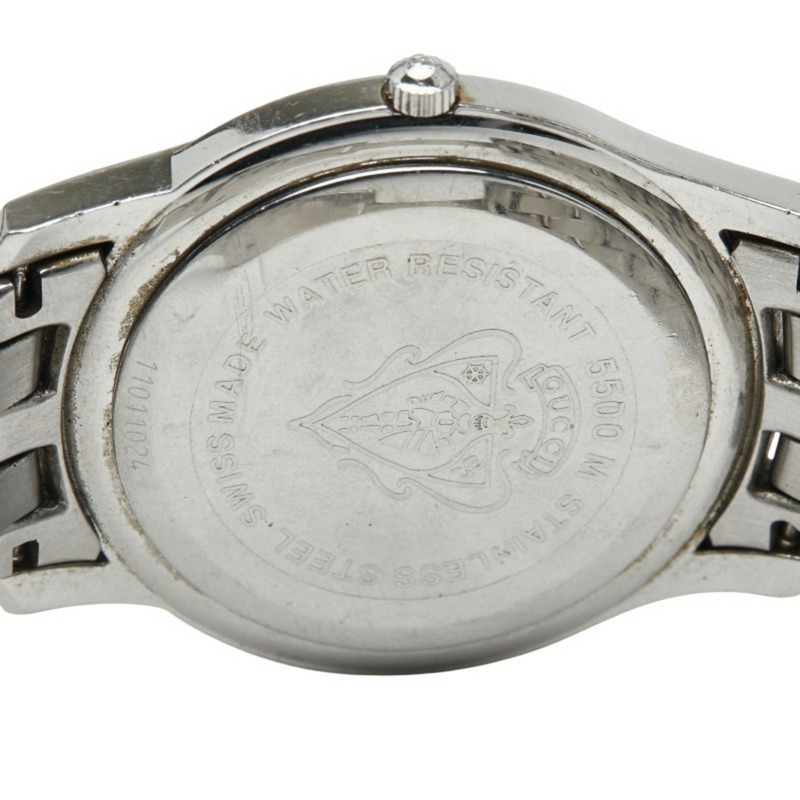 Gucci Sherry 系列 G-Class 男士腕錶,5500 公尺防水石英機芯,灰色錶盤,不鏽鋼錶殼,GUCCI-3