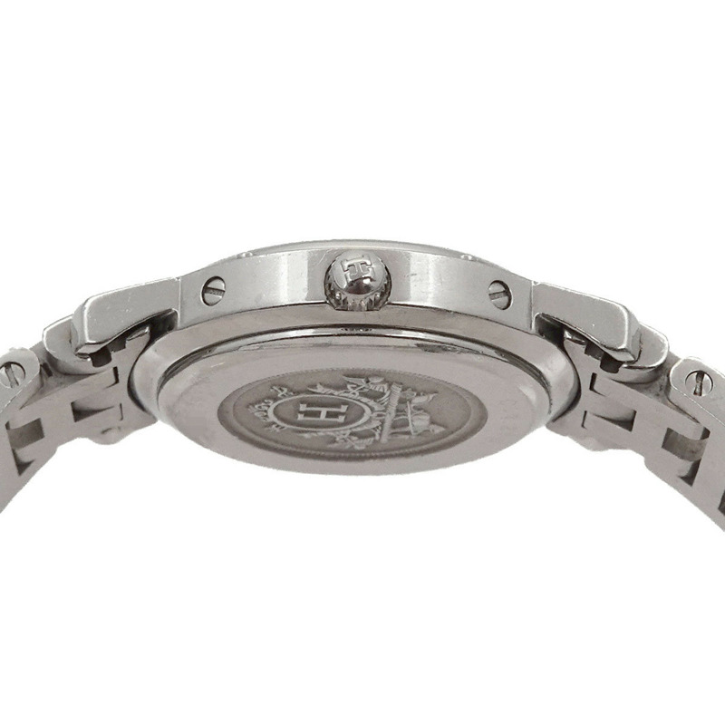 愛馬仕 Clipper CL4 210 女士腕錶，附日期顯示，粉紅石英機芯-5