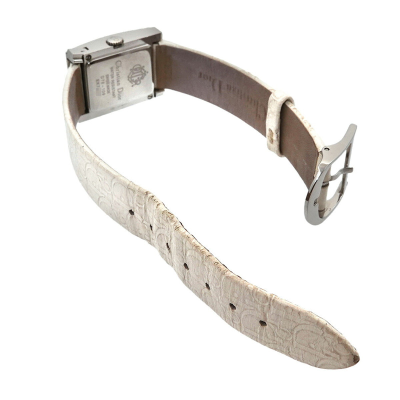 Christian Dior Maris D78-109 女士白色石英腕錶-3