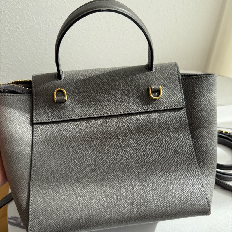 Celine鯰魚包mini 美美灰色-2