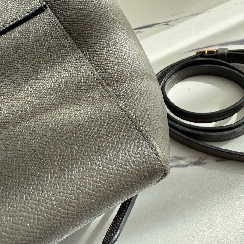 Celine鯰魚包mini 美美灰色-6