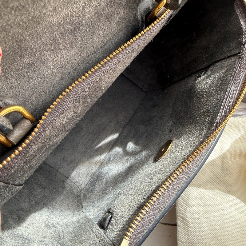 Celine鯰魚包mini 美美灰色-10