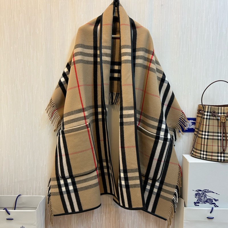 BURBERRY英國經典格紋披肩-3