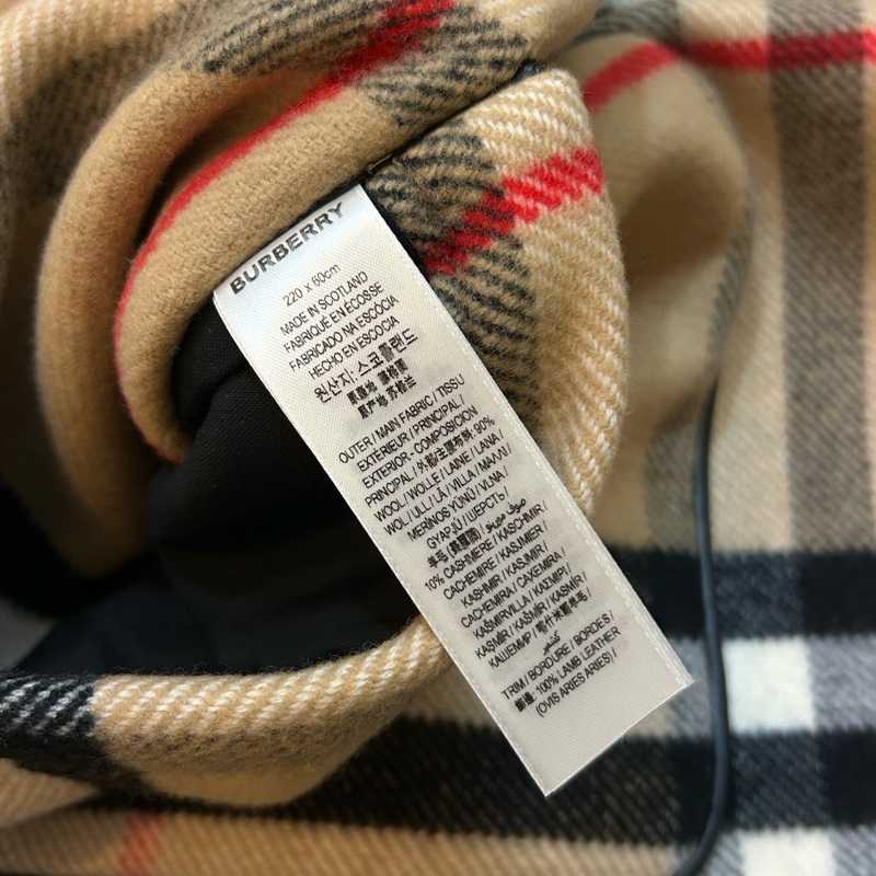BURBERRY英國經典格紋披肩-12