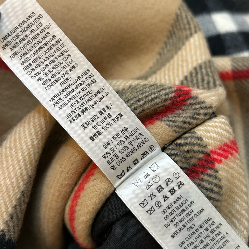 BURBERRY英國經典格紋披肩-13