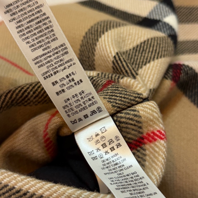 BURBERRY英國經典格紋披肩-12