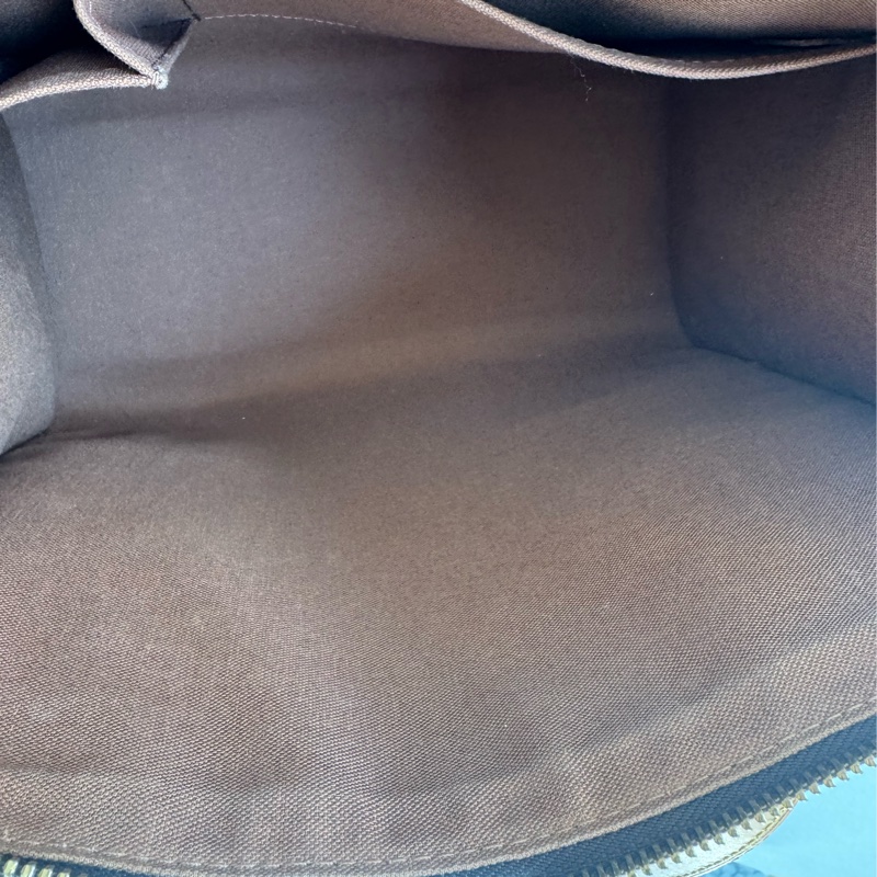 LV花紋雙小金球吊飾肩背包  少見特別款-47