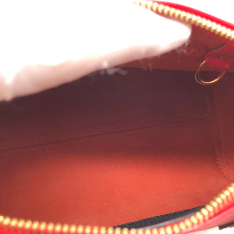Lv路易威登紅色水波紋枕頭手提包 尺寸:25✖️28，配件鎖鑰匙-4