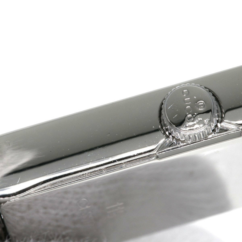 Gucci YA119 方形錶盤不鏽鋼女錶-10