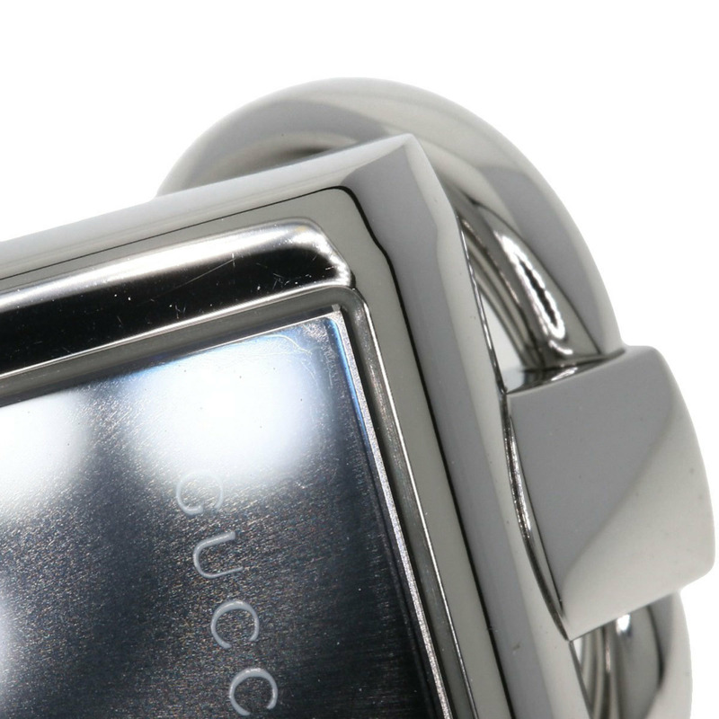 Gucci YA119 方形錶盤不鏽鋼女錶-23