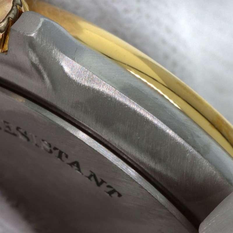 登喜路千禧系列12鑽腕錶,不鏽鋼材質,SSxGP,男童款-9