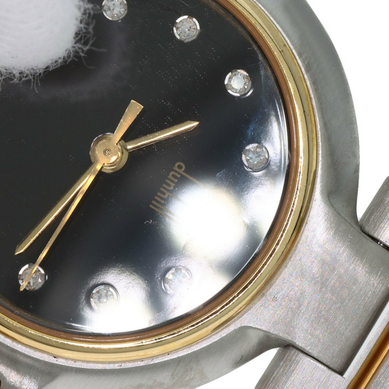 登喜路千禧系列12鑽腕錶,不鏽鋼材質,SSxGP,男童款-22