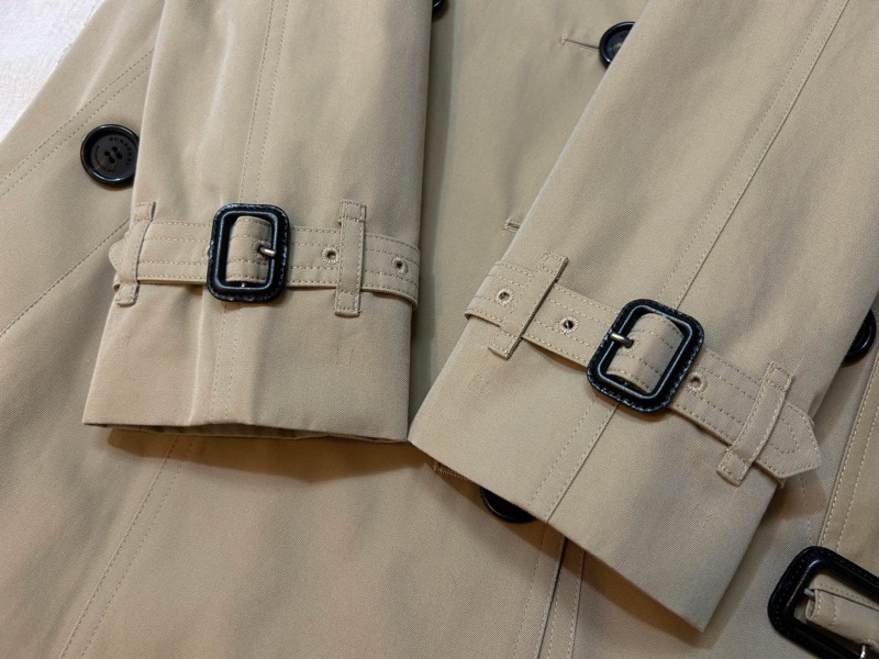BURBERRY英國蜜色兩件式風衣UK6-4