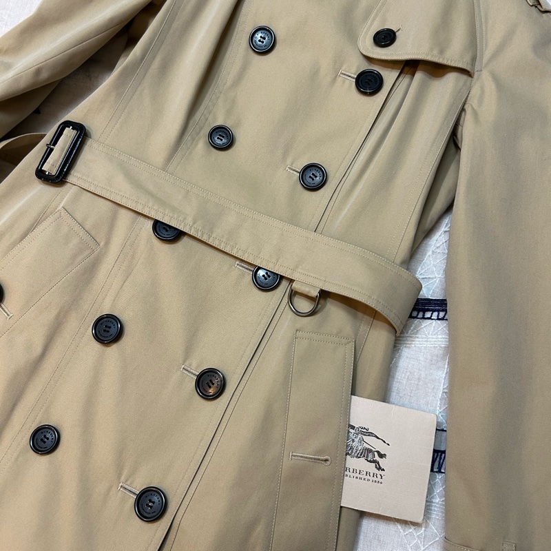 BURBERRY英國蜜色兩件式風衣UK6-6