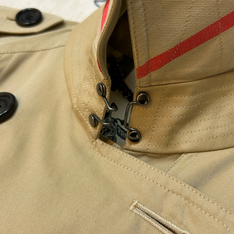BURBERRY英國蜜色兩件式風衣UK6-7