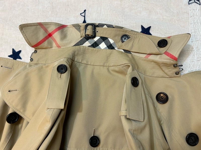 BURBERRY英國蜜色兩件式風衣UK6-9