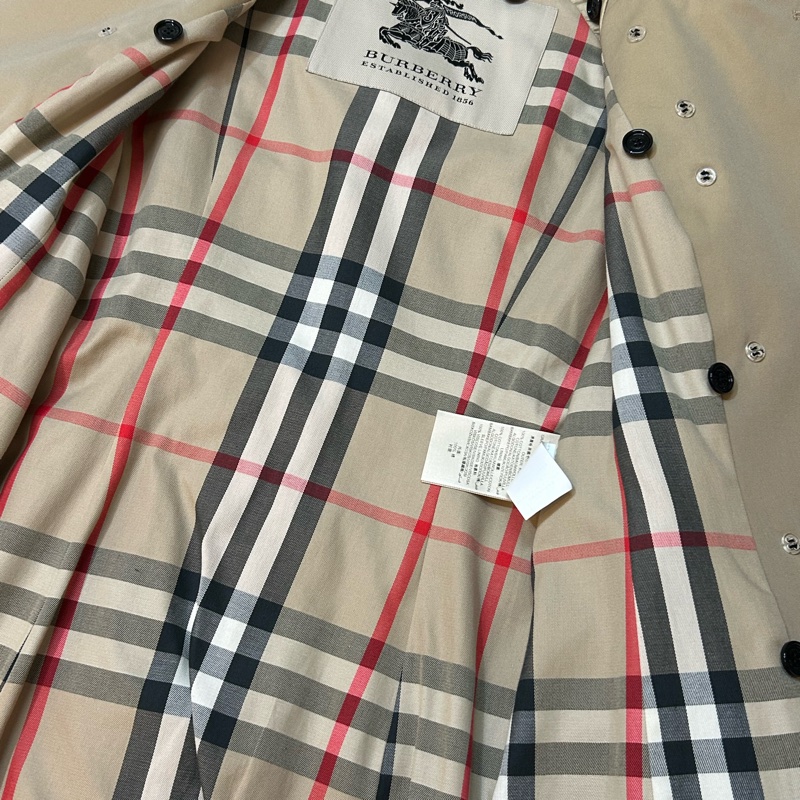 BURBERRY英國蜜色兩件式風衣UK6-10