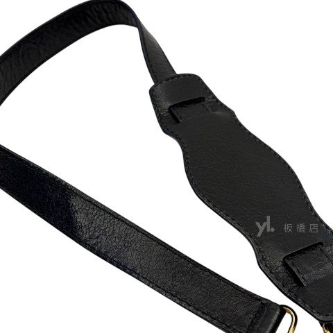 Balenciaga包包 黑色油蠟皮金釦機車包-8