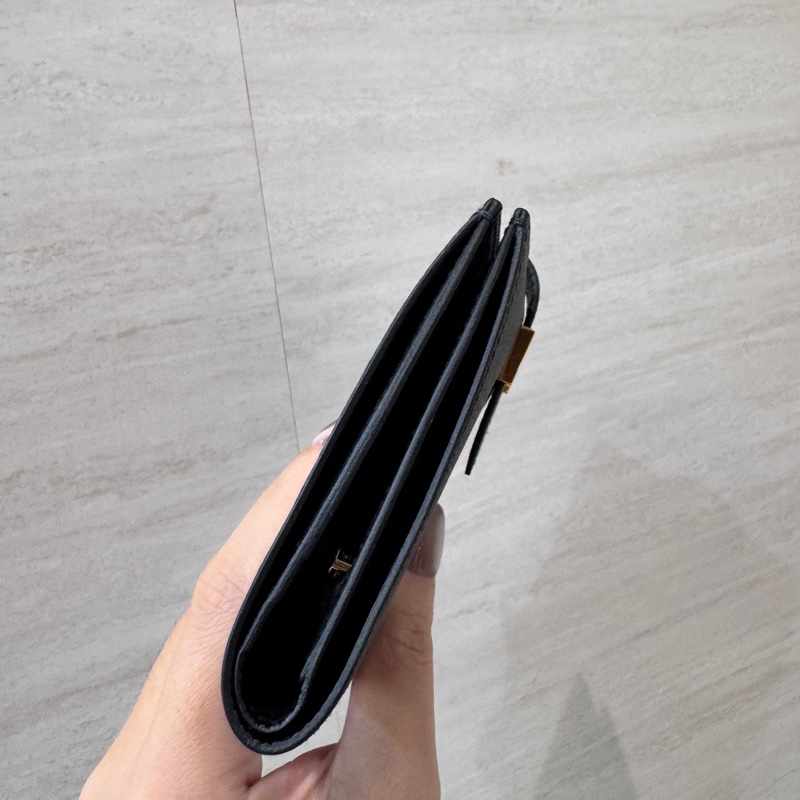 Hermes Bearn 黑金Epson短夾-1