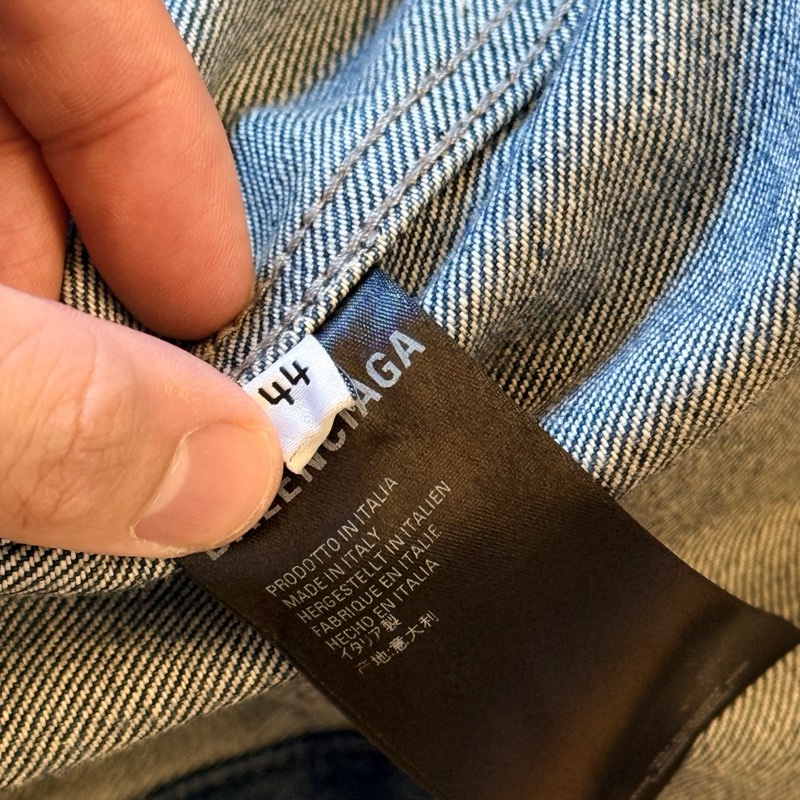 Balenciaga 經典logo外套(男生尺寸44號。約L)-4