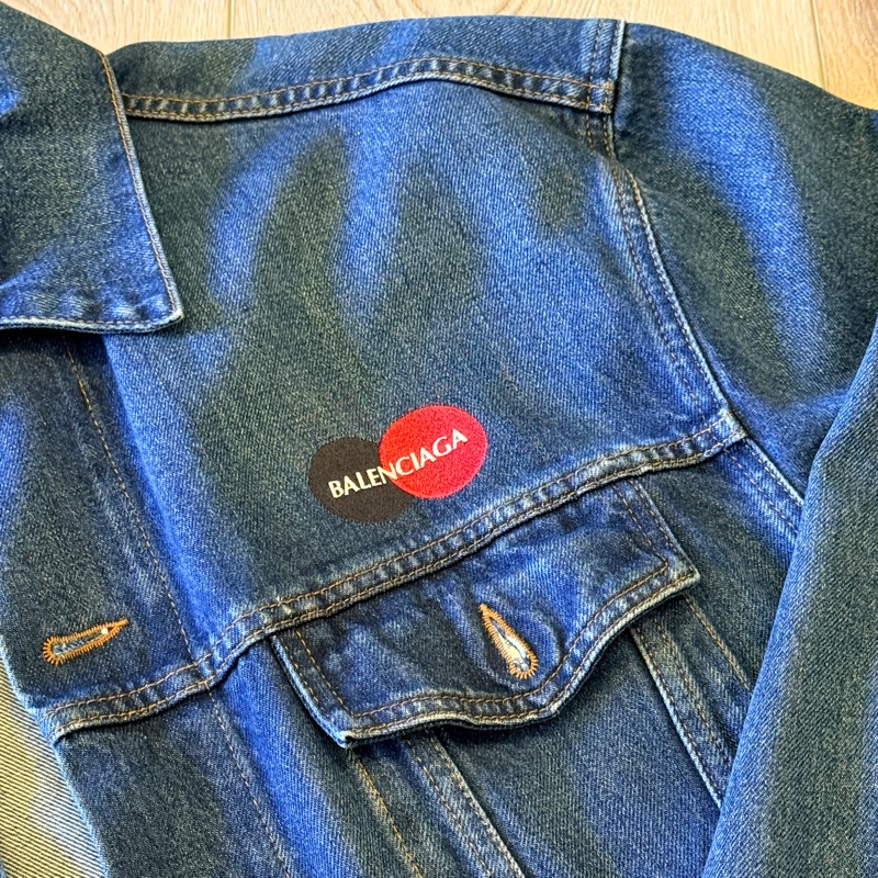 Balenciaga 經典logo外套(男生尺寸44號。約L)-12
