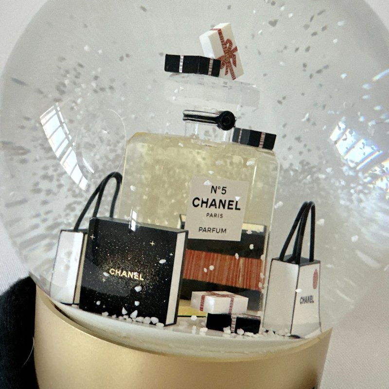 CHANEL 全新N°5香水禮物盒水晶球-2