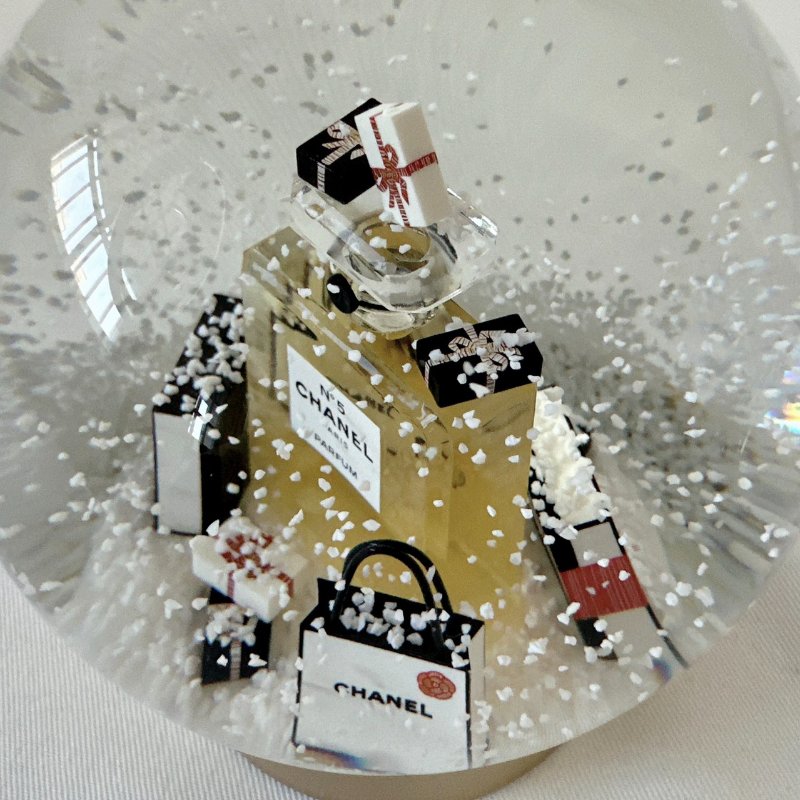 CHANEL 全新N°5香水禮物盒水晶球-3