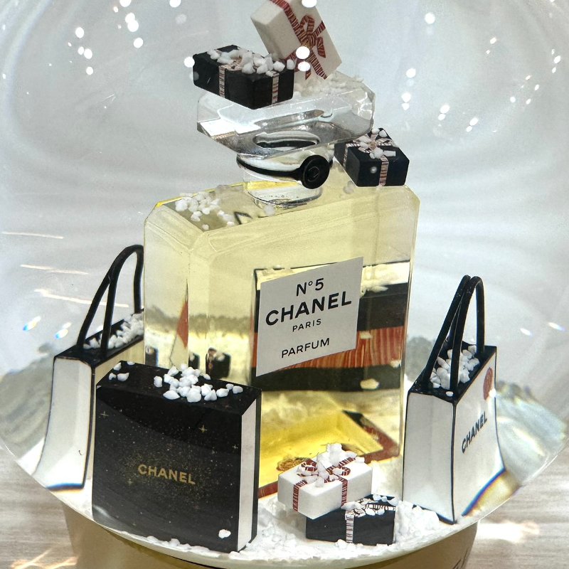 CHANEL 全新N°5香水禮物盒水晶球-5