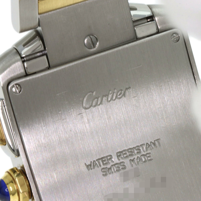 卡地亞 Tank Française Chrono Reflex W51004Q4 男士精鋼腕錶，18K 白金錶殼-22