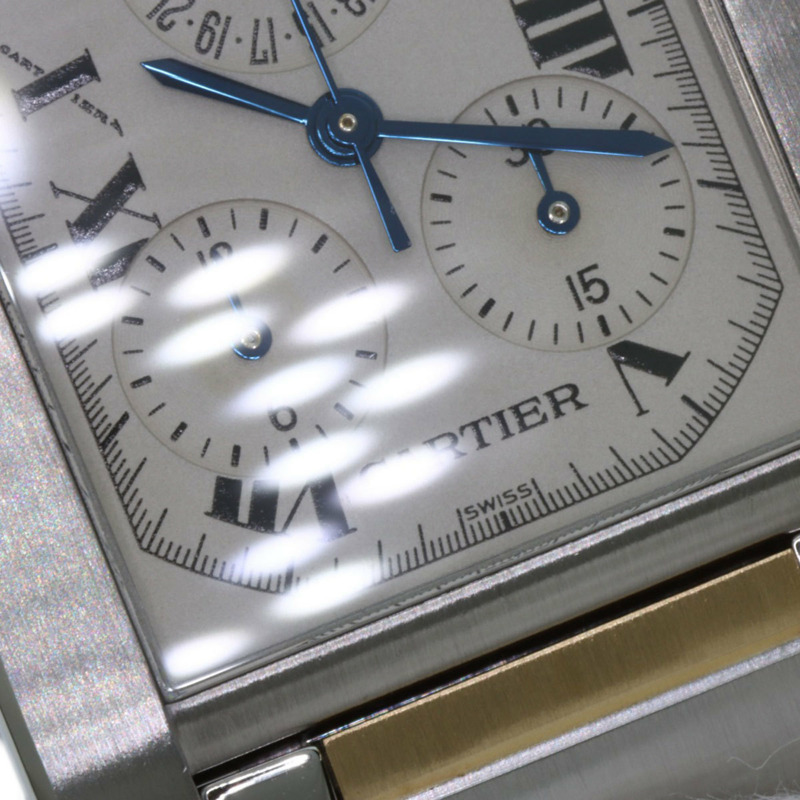 卡地亞 Tank Française Chrono Reflex W51004Q4 男士精鋼腕錶，18K 白金錶殼-25