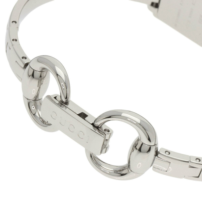 Gucci 109 G-Line 2P 鑲鑽不鏽鋼女錶-7