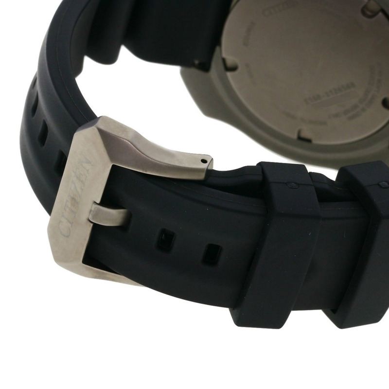 西鐵城 BN0220-16E Promaster Marine 男士鈦金屬橡膠腕錶-7