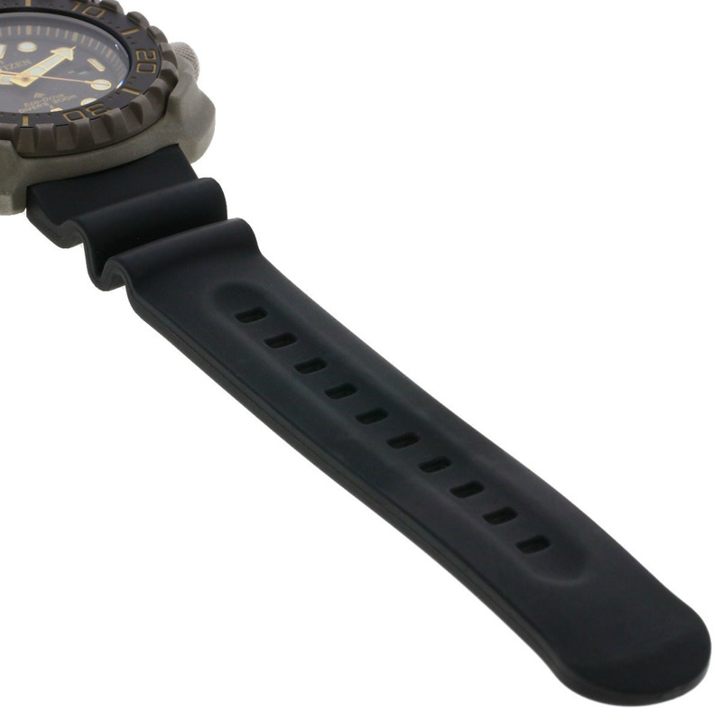 西鐵城 BN0220-16E Promaster Marine 男士鈦金屬橡膠腕錶-8