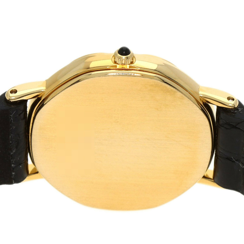 精工 1271-5000 Credor 女士腕錶，18K 黃金錶殼，皮革錶帶-6