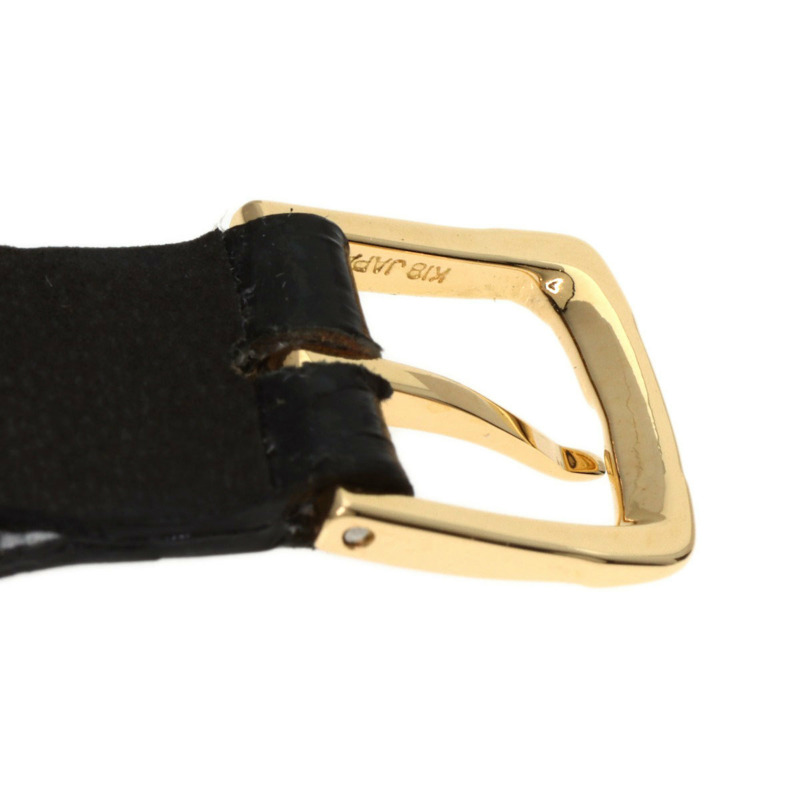 精工 1271-5000 Credor 女士腕錶，18K 黃金錶殼，皮革錶帶-13