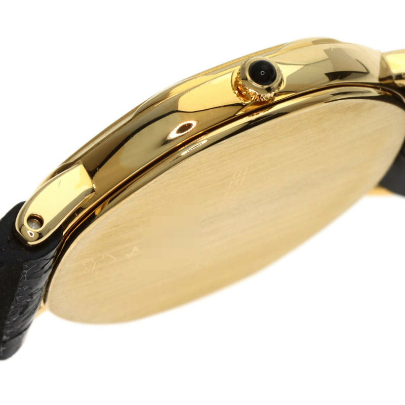 精工 1271-5000 Credor 女士腕錶，18K 黃金錶殼，皮革錶帶-15