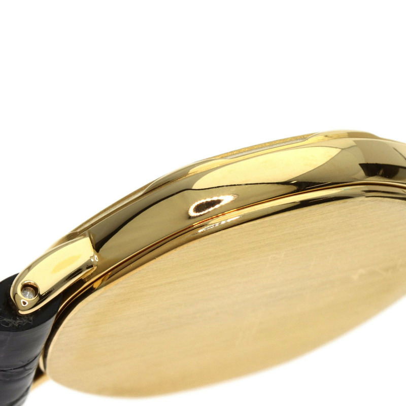 精工 1271-5000 Credor 女士腕錶，18K 黃金錶殼，皮革錶帶-17