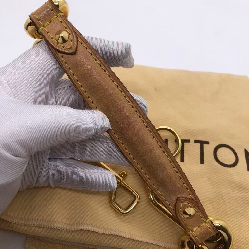 二手LV路易威登 黑三彩 LV黑三彩Judy中號 絕版手提腋下包 鏈條包 村上隆限定 輕微使用痕跡-9