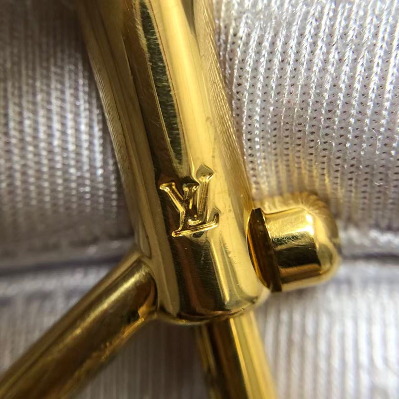 二手LV路易威登 黑三彩 LV黑三彩Judy中號 絕版手提腋下包 鏈條包 村上隆限定 輕微使用痕跡-16