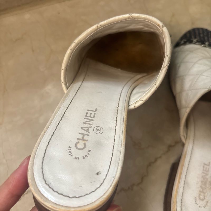Chanel 38.5拖鞋-7