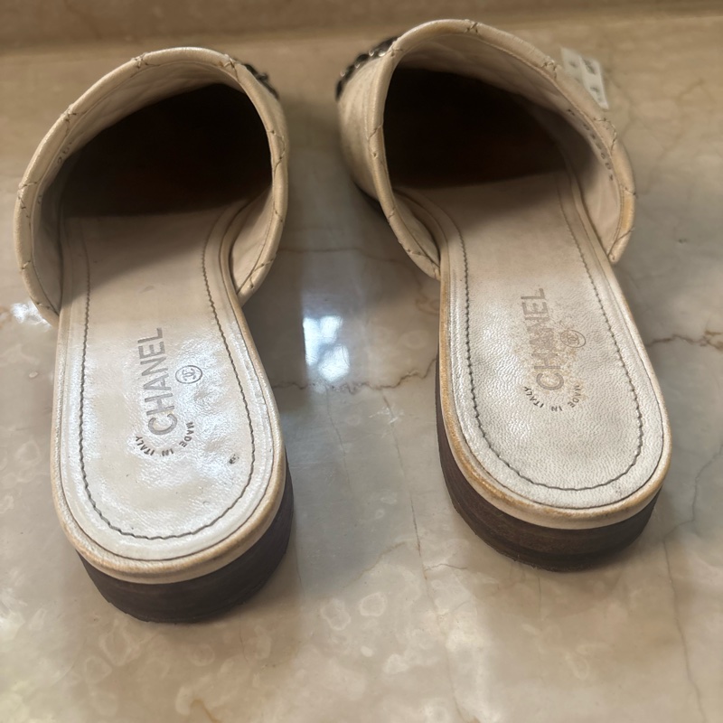 Chanel 38.5拖鞋-10