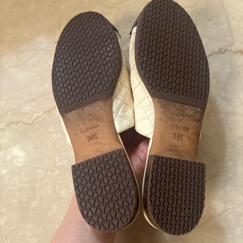 Chanel 38.5拖鞋-14